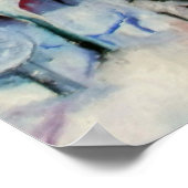 Detroit Wintry Halcyon Canvas afdrukken Poster (Hoek)