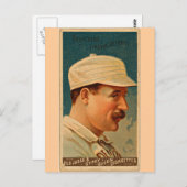 Detroit Wolverines, 1888,  Baseball Card Briefkaart (Voorkant / Achterkant)