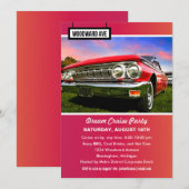 Detroit Woodward Dream Cruise Party Kaart (Voorkant / Achterkant)