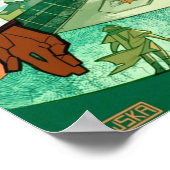 DETROIT wordt een menselijke markt Poster (Hoek)