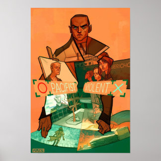 DETROIT wordt een menselijke markt Poster