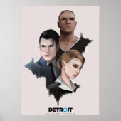 Detroit wordt mens poster (Voorkant)