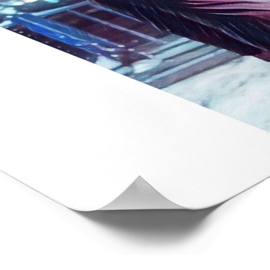 Detroit wordt menselijk ontwerp poster (Hoek)