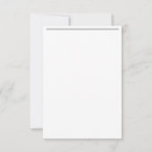 Detroit Yacht Club Note Card Bedankkaart (Achterkant)