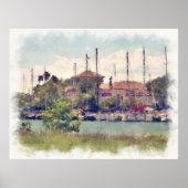 Detroit Yacht Club Poster (Voorkant)