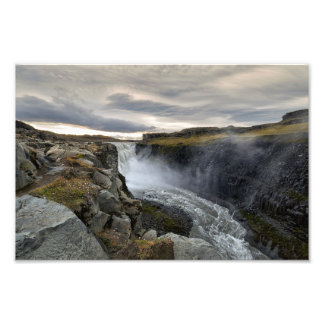 Dettifoss, IJsland Foto Afdruk