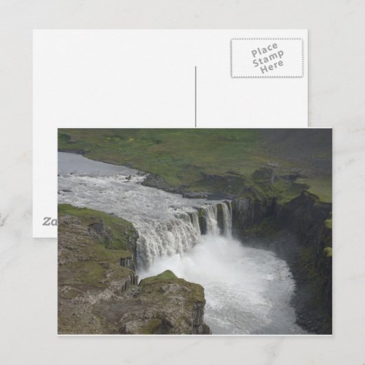 Dettifoss Island Briefkaart (Voorkant / Achterkant)