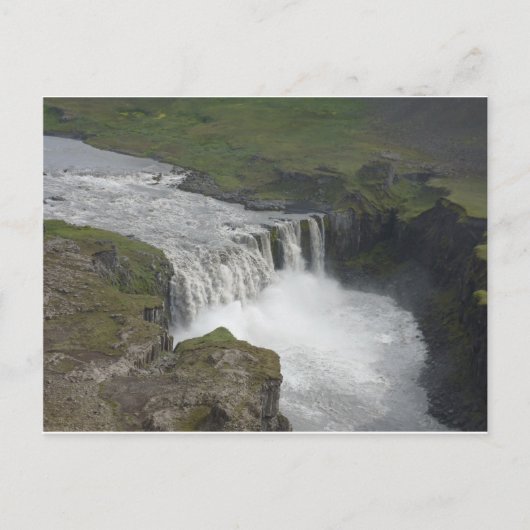 Dettifoss Island Briefkaart (Voorkant)