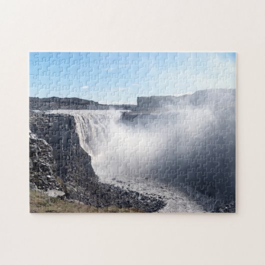Dettifoss Waterfall in Vatnajokull NP - IJsland Legpuzzel (Horizontaal)