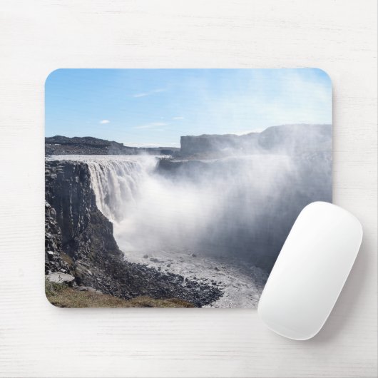 Dettifoss Waterfall in Vatnajokull NP - IJsland Muismat (Met muis)