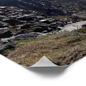 Dettifoss Waterfall in Vatnajokull NP - IJsland Poster (Hoek)