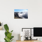 Dettifoss Waterfall in Vatnajokull NP - IJsland Poster (Thuiskantoor)