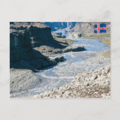 Dettifoss-waterval in Nationaal Park Vatnajökull - Briefkaart (Voorkant)