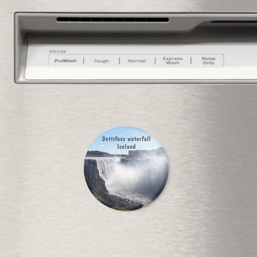 Dettifoss-waterval in Nationaal Park Vatnajökull - Magneet (Insitu (Vaatwasser))