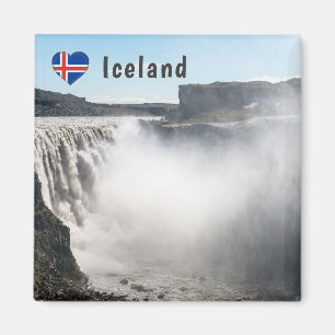 Dettifoss-waterval in Vatnajokull NP - IJsland Magneet