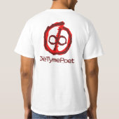 DETYMEPOET.COM T-SHIRT (Achterkant)