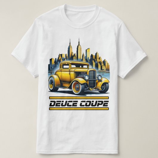 Deuce Coupe Stadsgezicht T-shirt (Design voorkant)