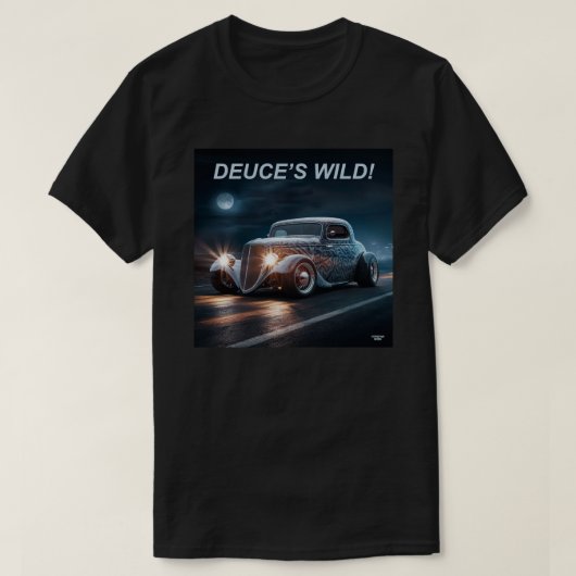 Deuce is wild! t-shirt (Design voorkant)