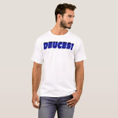 DEUCES-Blue-Black T-shirt (Voorkant volledig)