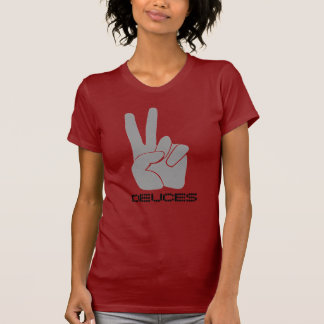 Deuces Rap Song Peace Sign Shirt Two Fingers R&B