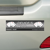 Deuce's Wild Bumber Sticker (Op auto)