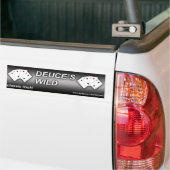 Deuce's Wild Bumber Sticker (Op Truck)
