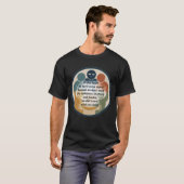 Deugd signaleren t-shirt (Voorkant volledig)