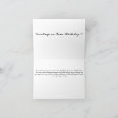 Deugdelijke feestdagen kaart (Binnen)