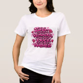 Deugdzaam vrouw Tri-Blend shirt (Voorkant)
