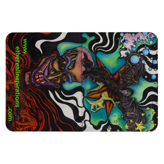 Deul Persoonlijkheden Flexibele/Auto Magneet (Horizontaal)