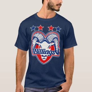 Deunct Billings Bighorns Hockey Team T-shirt