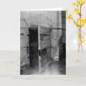 Deur aan Gevangenis Newgate Kaart (Gele Bloem)