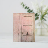 deur abstract briefkaart (Staand voorkant)