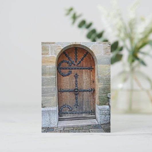 Deur bij het Briefkaart van het Kasteel (Staand voorkant)