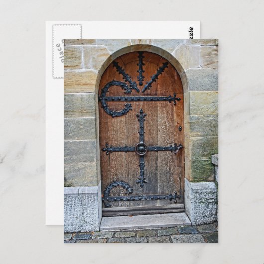 Deur bij het Briefkaart van het Kasteel (Voorkant / Achterkant)