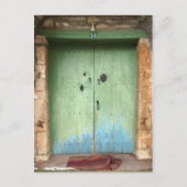 deur briefkaart (Voorkant)