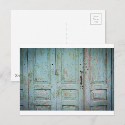  deur briefkaart (Voorkant / Achterkant)