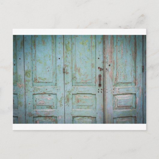  deur briefkaart (Voorkant)