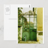 deur briefkaart (Voorkant / Achterkant)