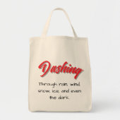 Deur Dashing Bag voor Winkelen Tote Bag (Voorkant)