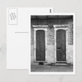 Deur- en raamansichtkaart briefkaart (Voorkant / Achterkant)