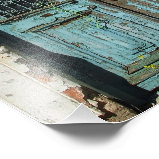 deur foto afdruk (Hoek)