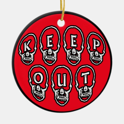 Deur Hanger voor Teen's Room Keramisch Ornament (Voorkant)