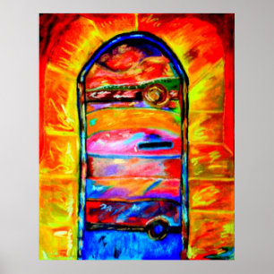 DEUR IN ISRAËL ART CANVAS & POSTERS D DAVIDSOHN