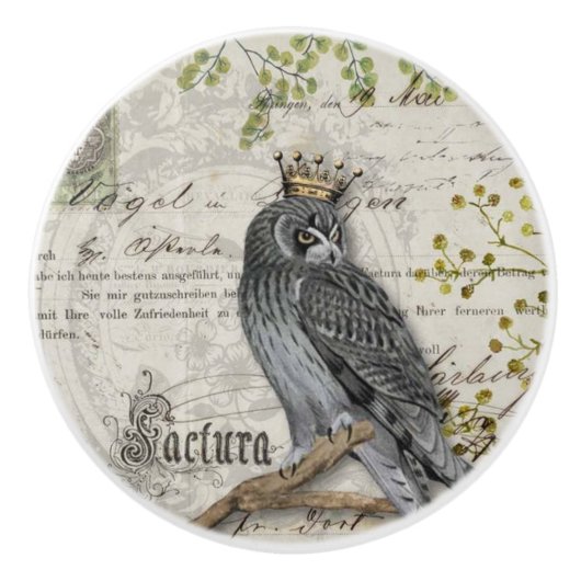 Deur/Kastdroog Keramische Knoppen - King Falcon (Voorkant)