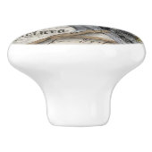 Deur/Kastdroog Keramische Knoppen - King Falcon (Zijkant)