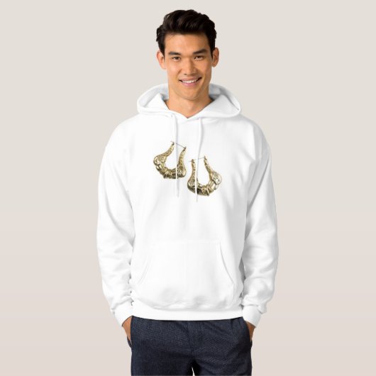 Deur Knocker Hoodie (Voorkant volledig)