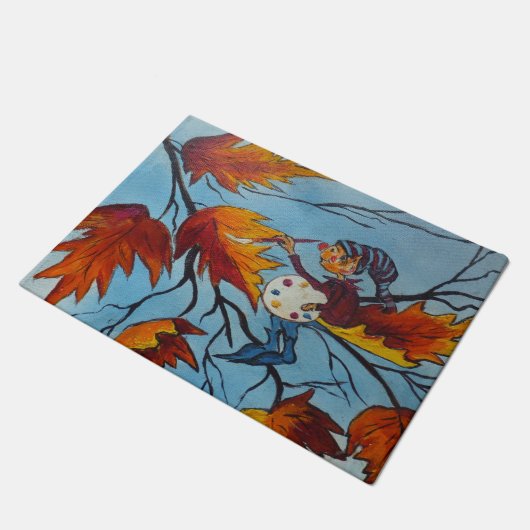 Deur Mat Ann Hayes Pixie Schilderen (Schuin)