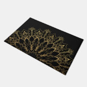 Deur Mat - Golden Bee Mandala (Schuin)