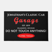 Deur Mat Home Auto Mechanische Garage Flying Tools (Voorkant)